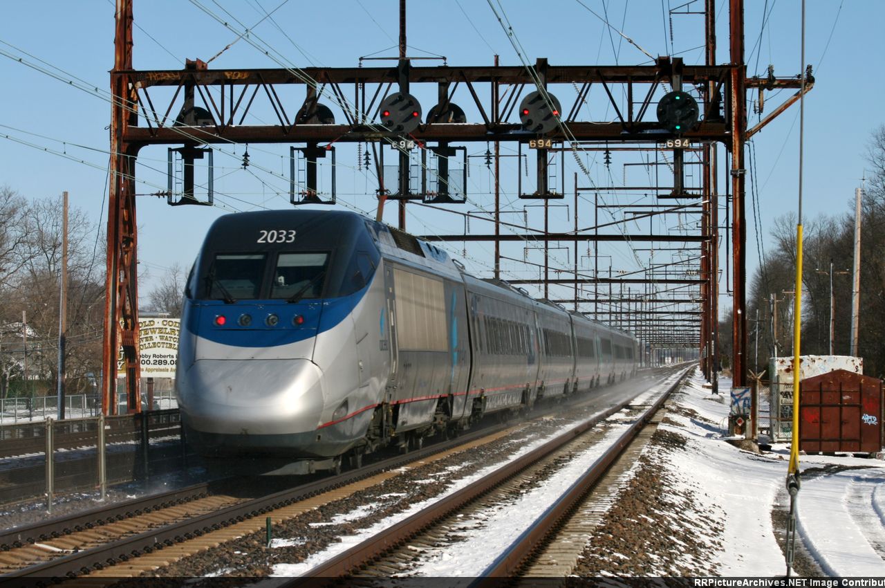 Northbound Acela